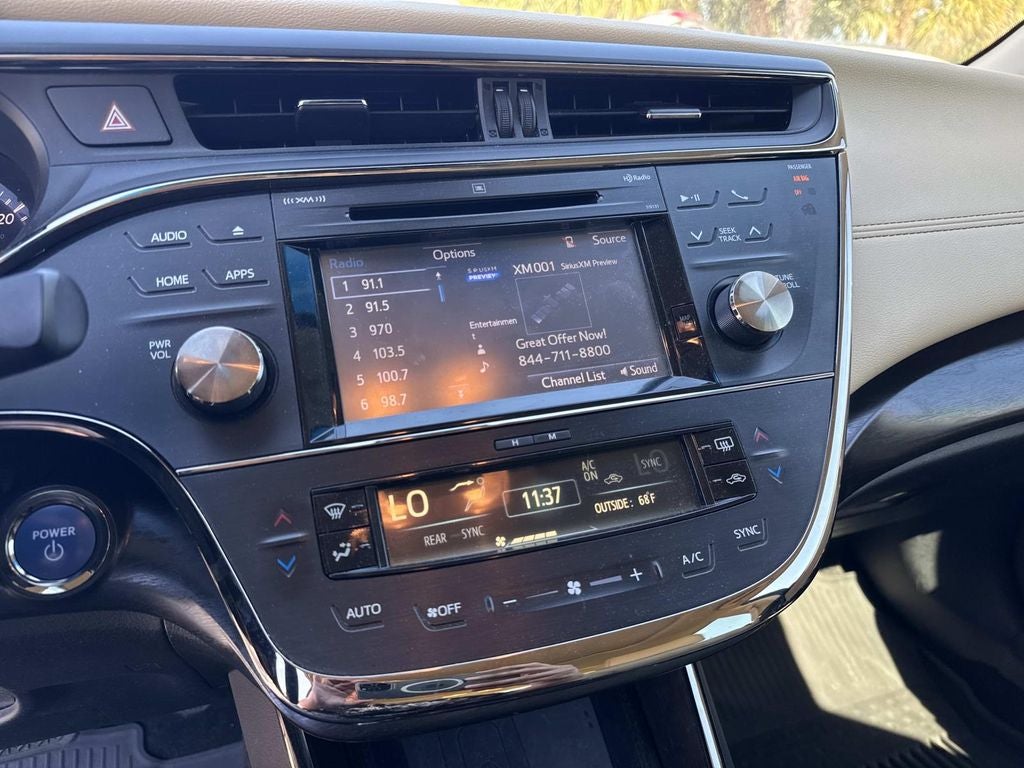 2016 Toyota Avalon Hybrid Limited