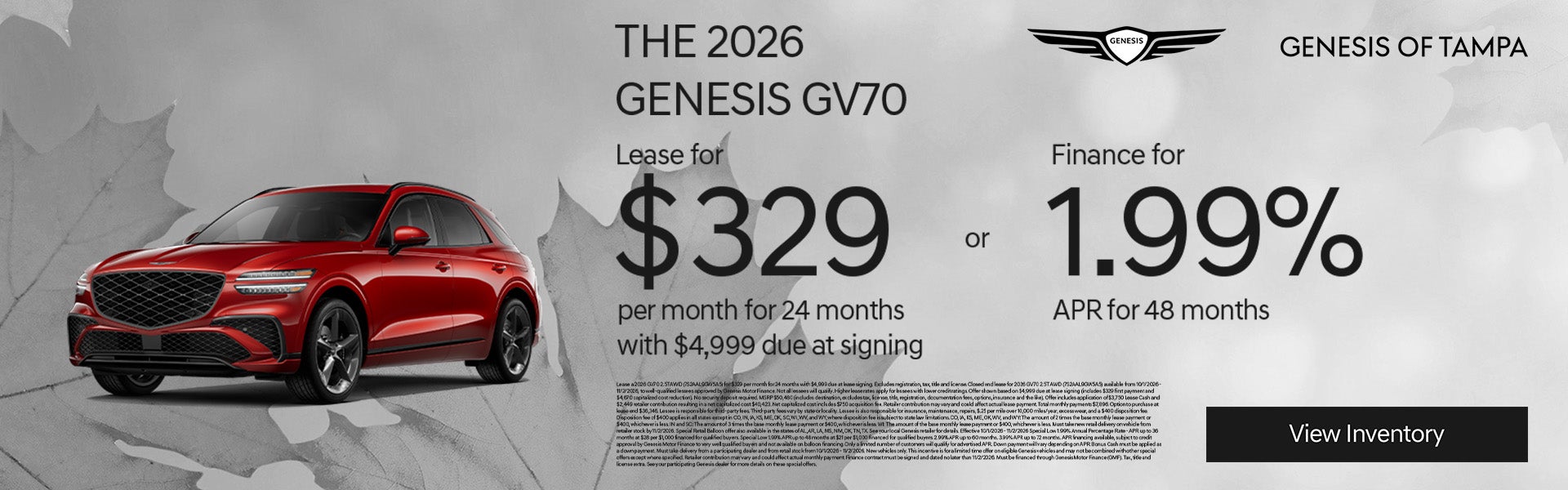 2026 Genesis GV70