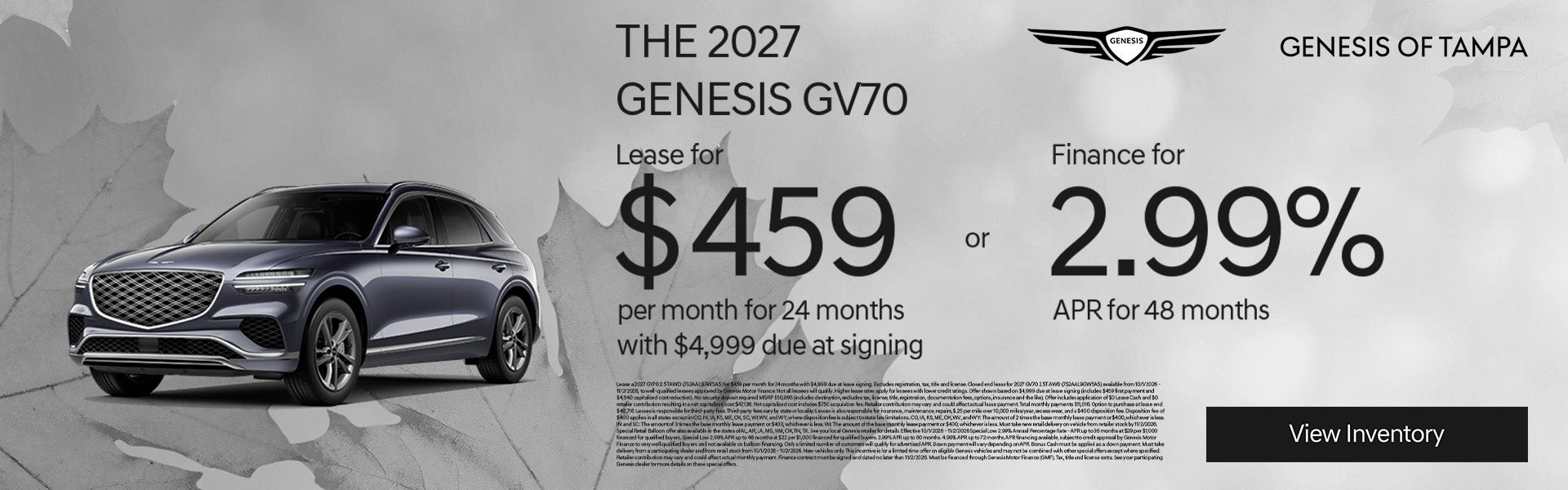 2027 Genesis GV70
