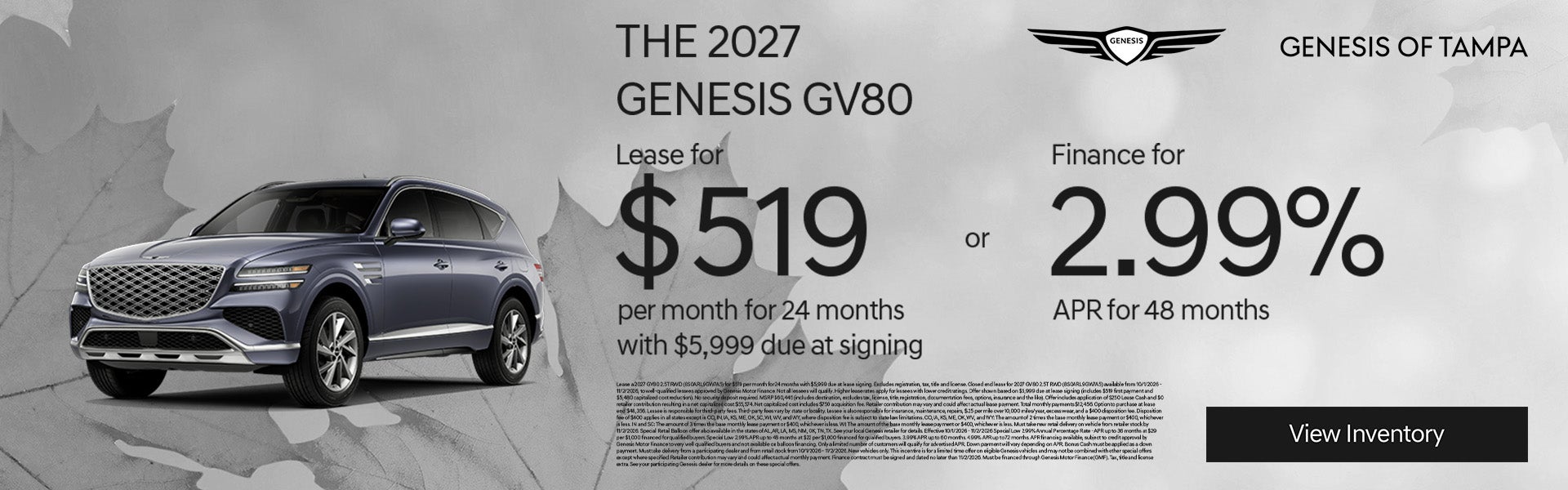 2027 Genesis GV80