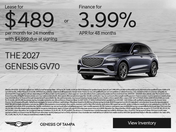 2027 GENESIS GV70