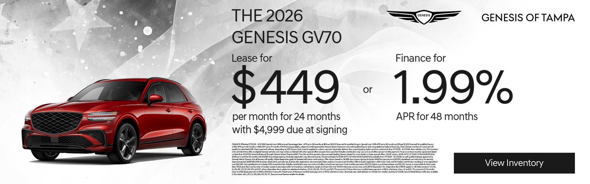 Genesis GV70 Special