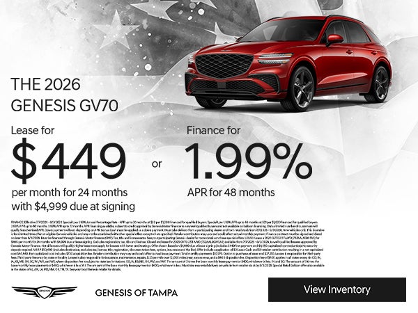 Genesis GV70 Special