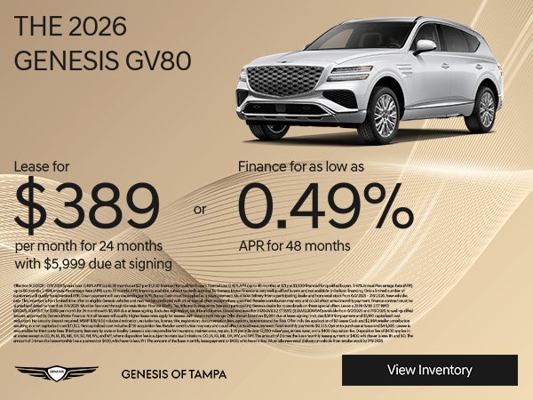 2026 New Genesis GV80 